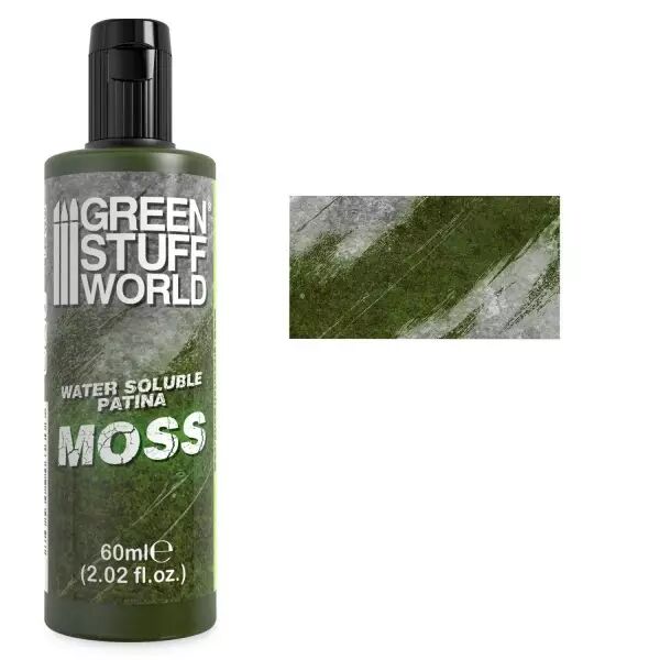 Patines solubles � l�eau MOSS 60ml  - Green Stuff World