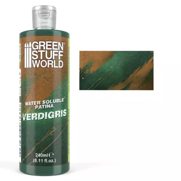 Patines solubles � l�eau VERDIGRIS 240ml  - Green Stuff World
