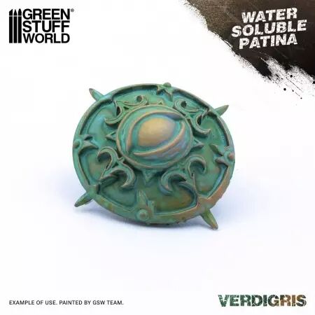 Patines solubles &agrave; l�eau VERDIGRIS 60ml  - Green Stuff World