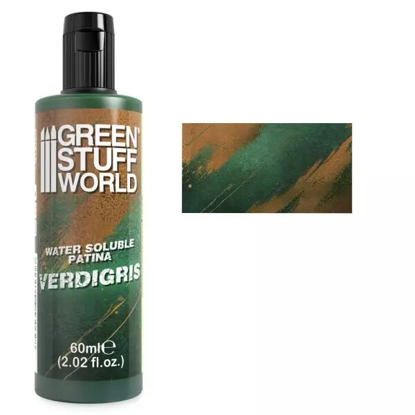 Patines solubles � l�eau VERDIGRIS 60ml  - Green Stuff World