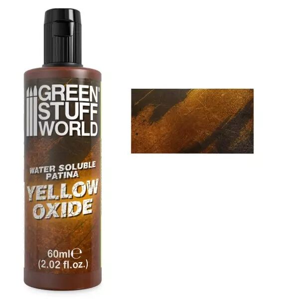 Patines solubles � l�eau YELLOW OXIDE 60ml  - Green Stuff World