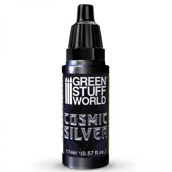 Peinture metallisee Argent cosmique 17ml - Green Stuff World