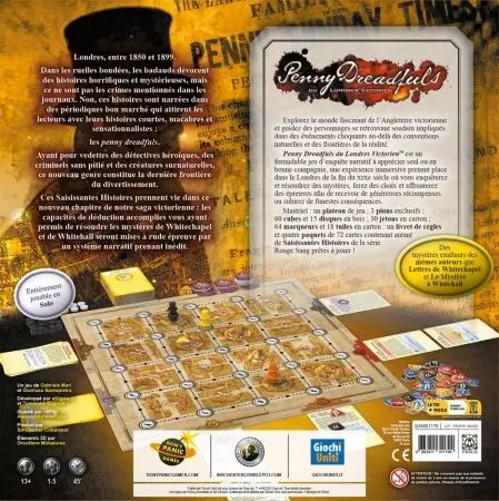 Penny Dreadfuls du Londres Victorien - Don\'t Panic Games