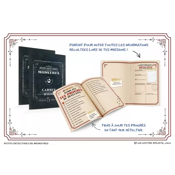 Petits Detectives de Monstres - Carnets de D�tective