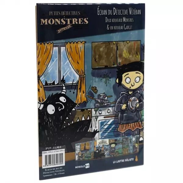 Petits Detectives de Monstres - Ecran du D�tective V�t�ran 