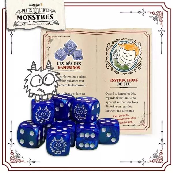 Petits Detectives de Monstres -12 d�s Gamusinos 