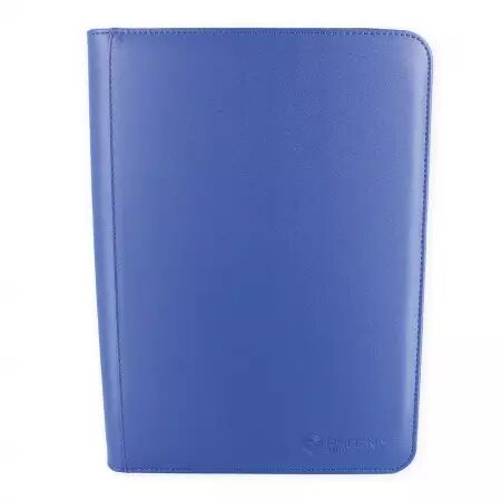 Phoenix Shield - Portfolio Deluxe Zipper Album - 360 cases - Blue