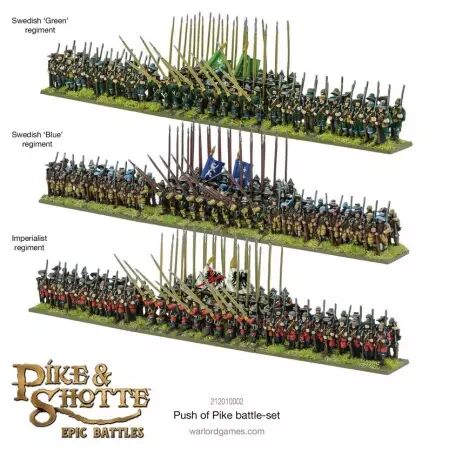 Pike & Shotte Epic Battles - Push of Pike starter-set