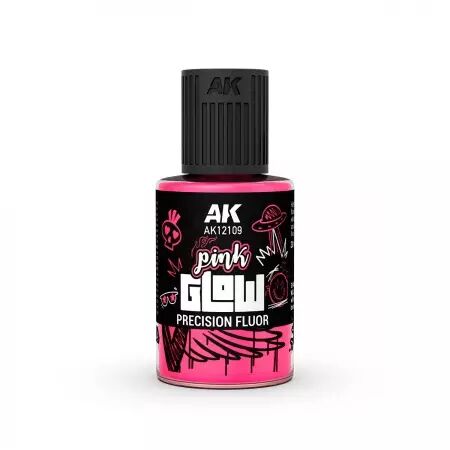 Pink Glow Base -Glow Fluor 30Ml - Ak Interactive