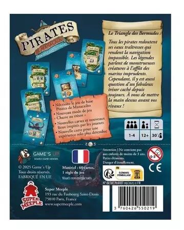 Pirates de Maracaibo : Triangle des Bermudes (extension) - Alexander Pfister - Super Meeple