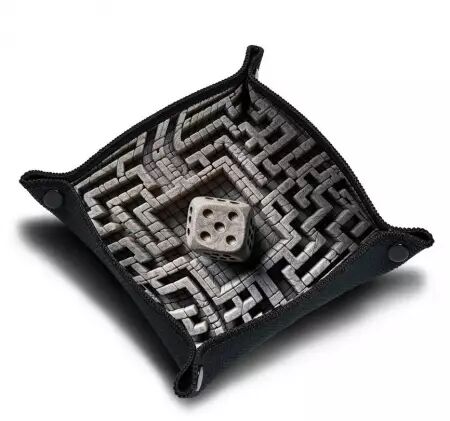 Piste de dés -  Crypto Maze - 21X21 cm