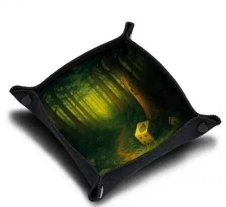 Piste de dés -  Silent Forest - 21X21 cm