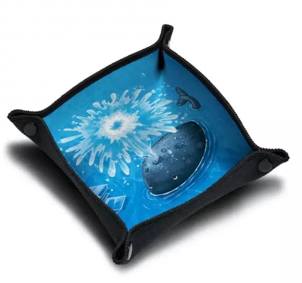 Piste de d�s - Baleine - 21X21 cm