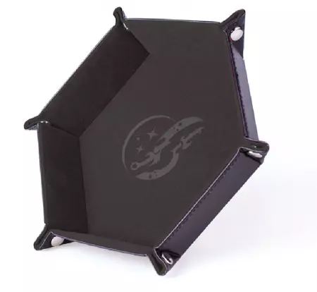 Piste de dés - Cuir et velours