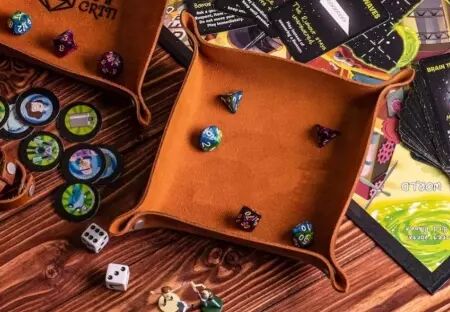 Piste de Dés - Enroulable - Cuir