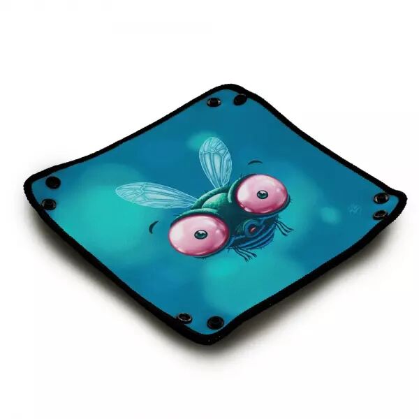 Piste de d�s - Fly Tong Red - 21X21 cm