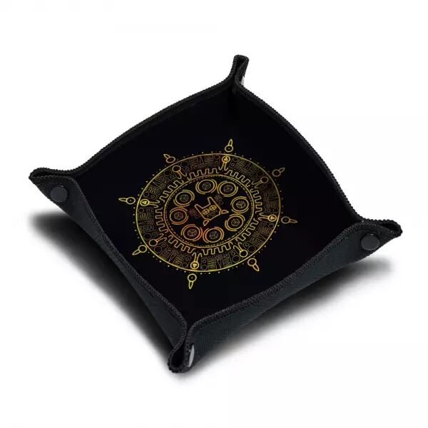 Piste de d�s - Fresque azteques - 21X21 cm