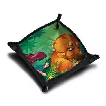 Piste de d�s - Jurassic Brunch - 21X21 cm