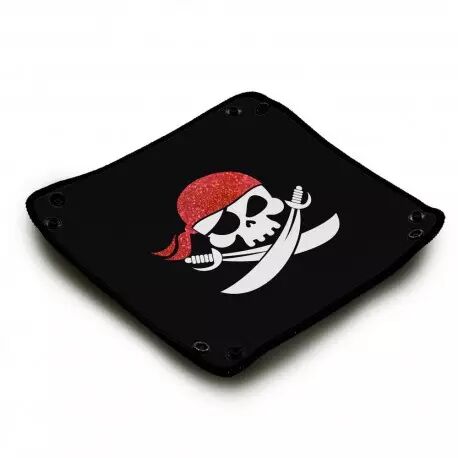 Piste de d�s - Pirate au bandana - 21X21 cm