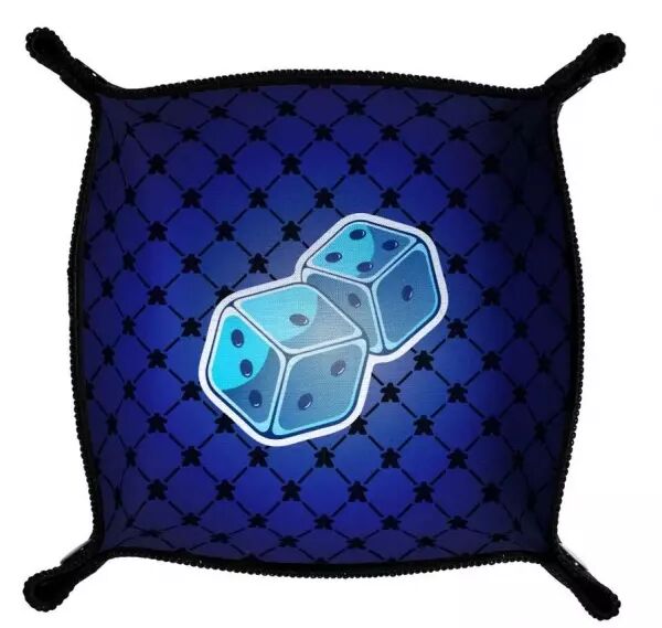 Piste de d�s - Roller Blue- 21X21 cm