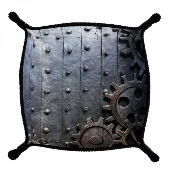 Piste de d�s - Rusty Gears - 21X21 cm
