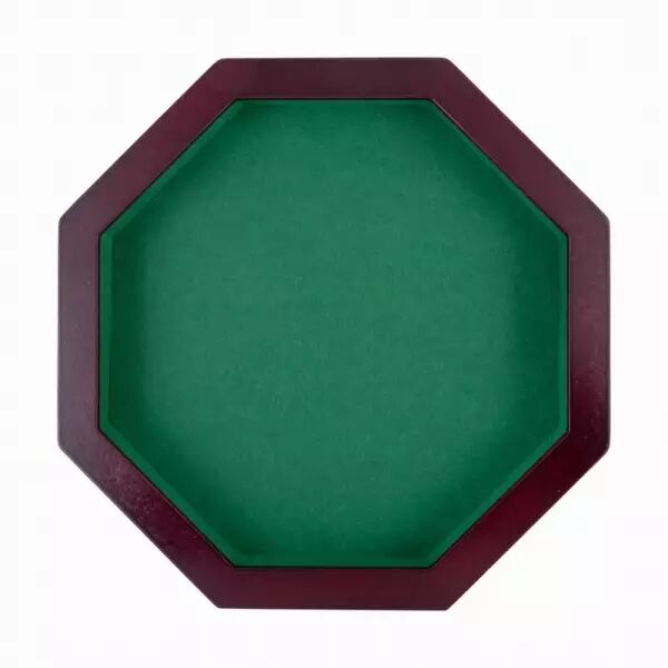 Piste de d�s octogonale bois 38cm