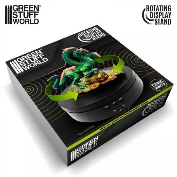 Plateau tournant electrique 136mm - Green Stuff World