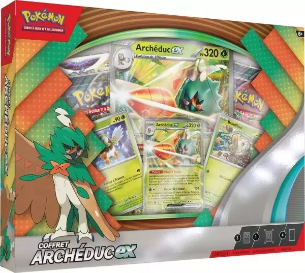 Pokemon - Coffret 4 boosters - Arch�duc-ex Octobre 2024 
