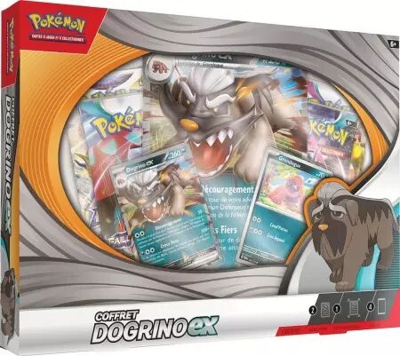 Pokemon - Coffret 4 boosters - Dogrino-ex 