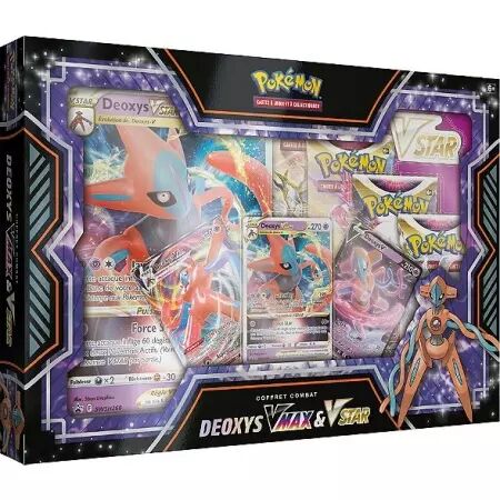 Pokemon : Coffret Combat  Deoxys-VMAX et VSTAR/Zeraora-VMAX et VSTAR