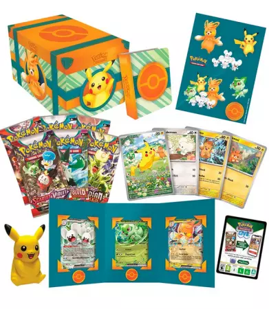 Pokémon - Coffret découverte Pikachu - Coffre Aventure à Paldéa