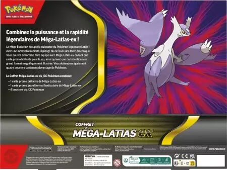 Pokémon  Coffret Méga Latias Ex   Octobre 2025