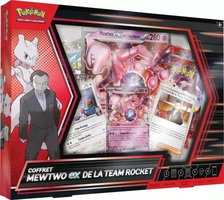 Pokemon - Coffret Mewtwo-ex Team Rocket Juin25