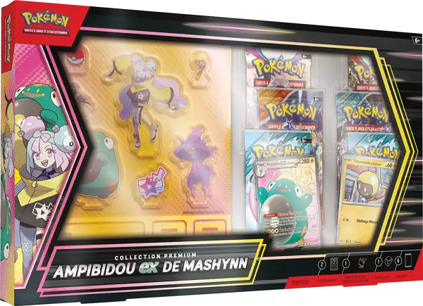 Pok�mon - Coffret Premium Ampibidou-ex de Mashynn - 2025