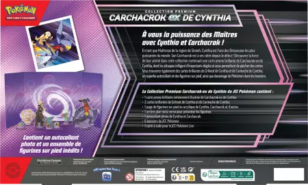 Pokemon : Coffret Premium Carchacrok-ex - Juin 2025
