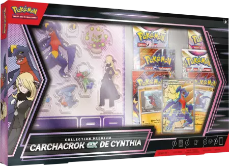 Pokemon : Coffret Premium Carchacrok-ex - Juin 2025
