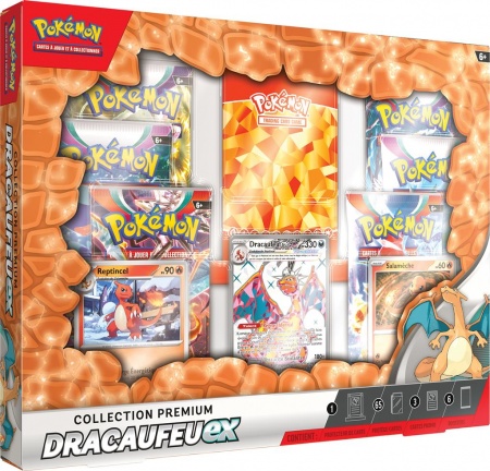Pokémon - Coffret Premium Dracaufeu Ex - Novembre 2023
