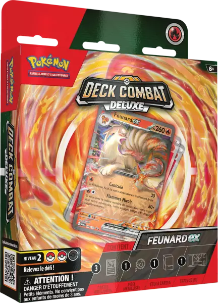 Pok�mon - Deck Combat Deluxe Feunard-ex / �lecthor-ex