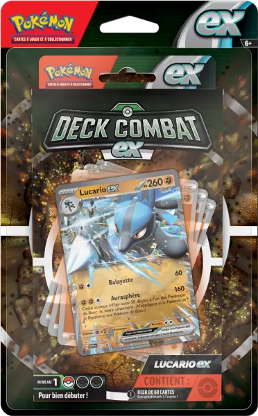 Pok�mon : Deck de Combat (Blister) - Lucario Ex