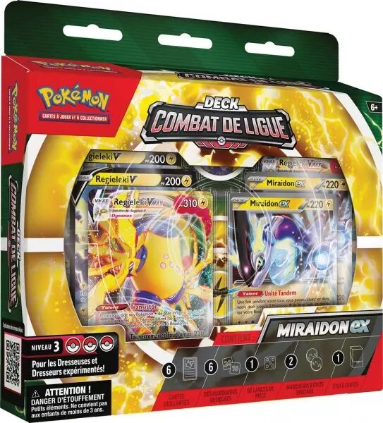 Pokemon - Deck de combat de ligue - Miraidon & Regieleki