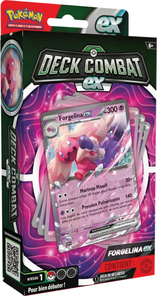 Pok�mon - Deck de Combat Forgelina-ex