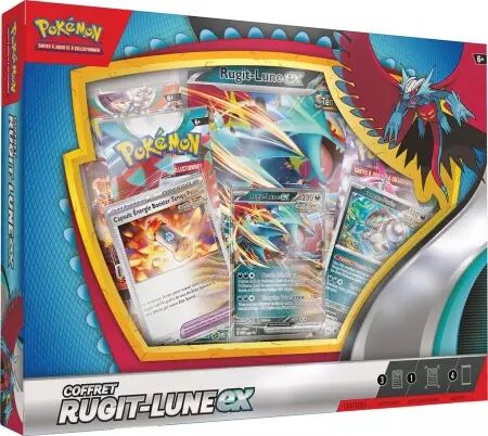 Pokemon - Écarlate et Violet - Coffret 4 boosters Rugit-Lune EX / Garde-de-Fer EX