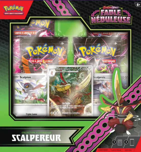 Pokemon - EV06.5 : Fable N�buleuse - Coffret Illustration Rare Scalpereur