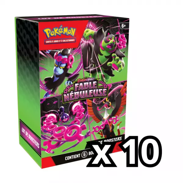 Pok�mon - EV06.5 Fable N�buleuse : Bundle 6 boosters x 10 (Display)