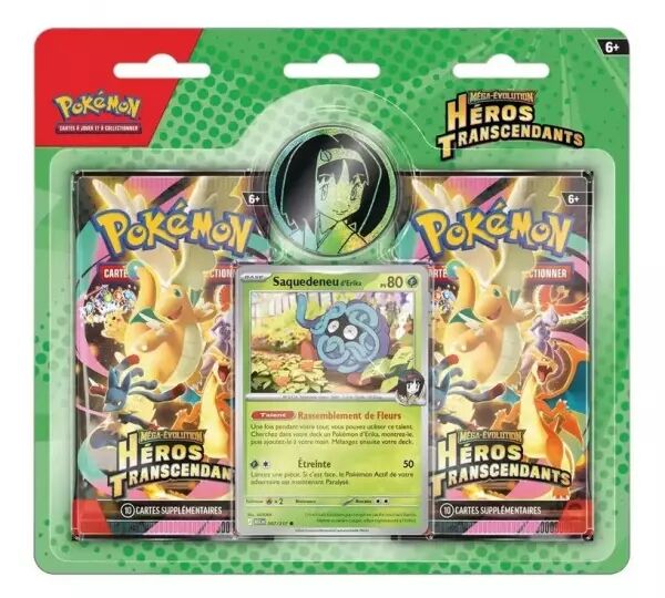 Pok�mon : Pack 2 Boosters � H�ros Transcendants (ME02.5)