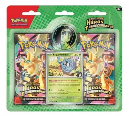 Pok&eacute;mon : Pack 2 Boosters � H&eacute;ros Transcendants (ME02.5)