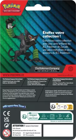 Pok&eacute;mon : Pack 2 Boosters Ao&ucirc;t 2026