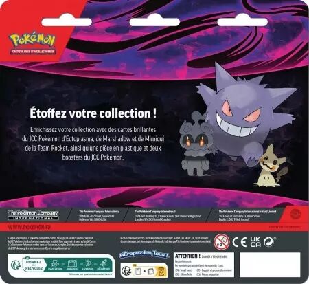 Pok&eacute;mon : Pack 2 Boosters Ao&ucirc;t 2026