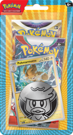 Pokémon : Pack 2 Boosters janvier 2024 (Blister checklane)