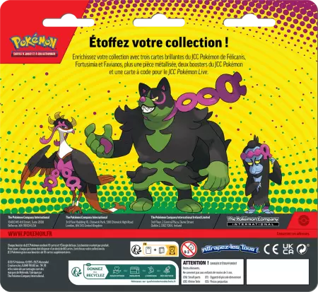 Pokémon : Pack 2 Boosters Mars 2025 (Blister)